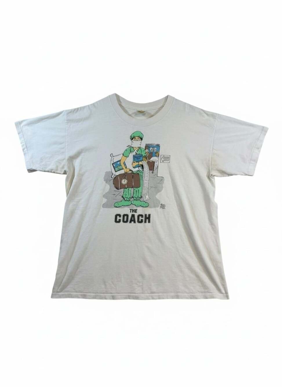 Vintage 1991 The Coach Nurse Maternity Ward Single Stitch USA XL T Shirt